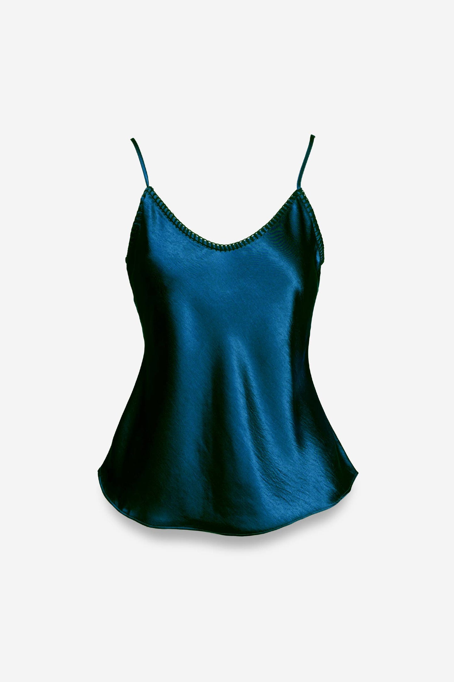 Whipstitch Satin Camisole