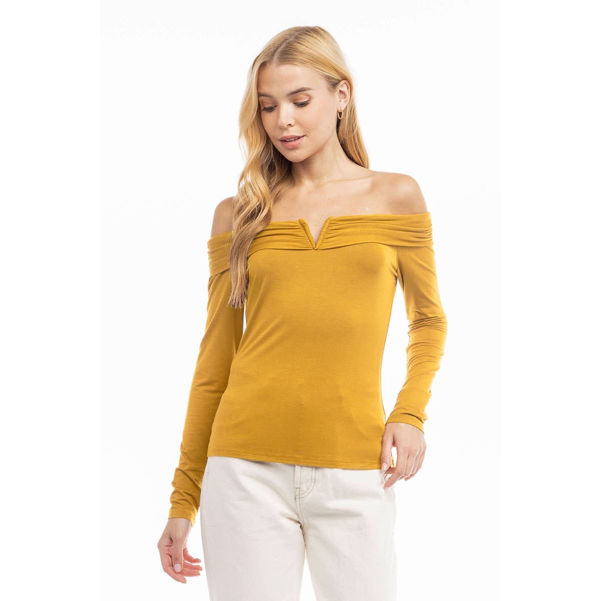 Off Shoulder Knot Blouse